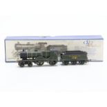 DJH 00 Gauge kitbuilt SR green Class L1 Locomotive and tender, 1781, built and finished to a good-