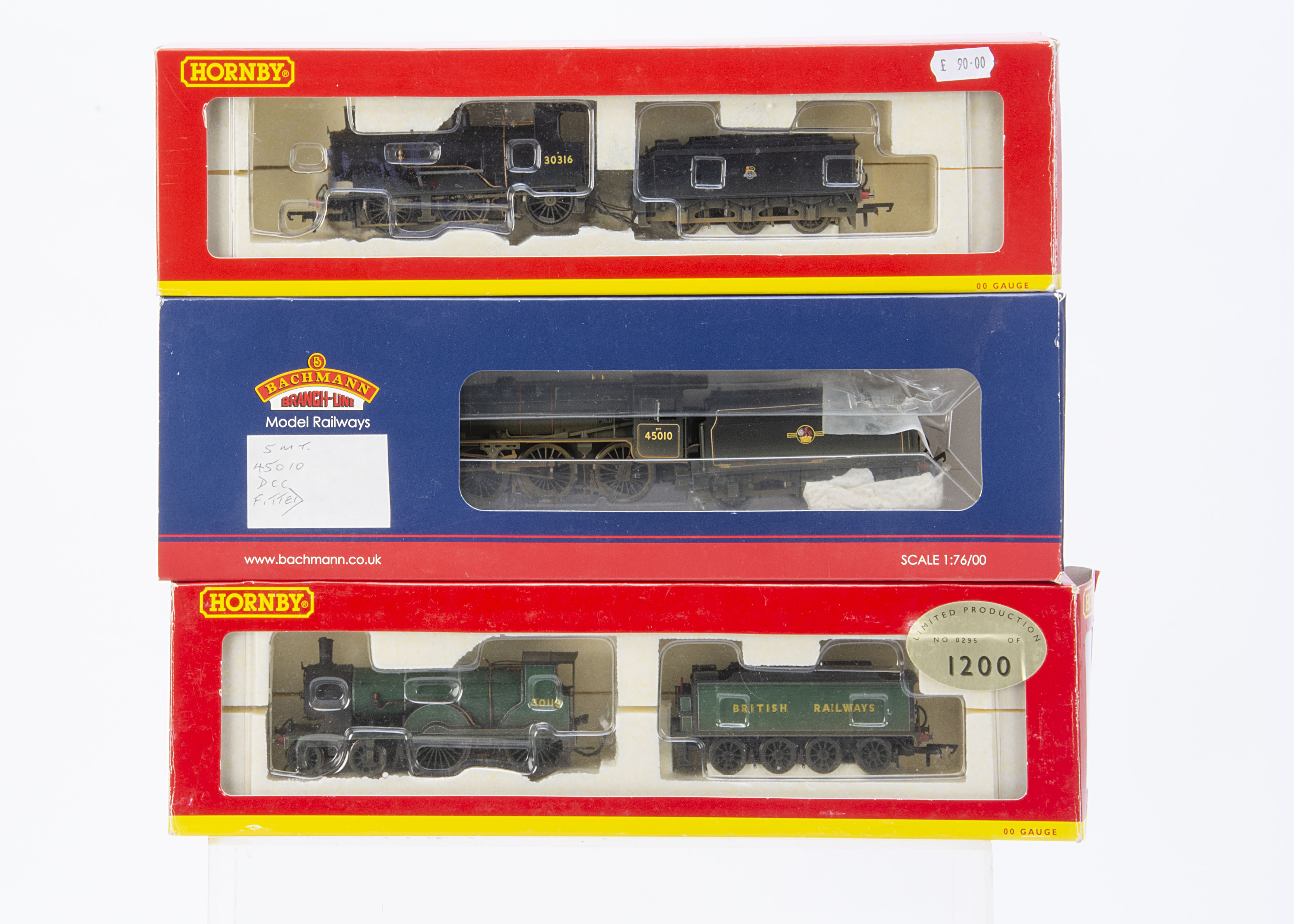 Hornby 00 Gauge BR SR Steam Locomotives and Tenders, R2889 Collectors Centre Special Limited