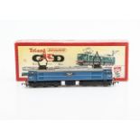 Tri-ang 00 Gauge R388 CKD EM2 Electric Locomotive BR blue 27002 'Aurora', in original box with