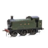 A rare Gauge 2 (2") Live Steam GWR 2-4-0 Tank Locomotive by Bond's O' Euston Road, with a single