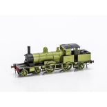 00 Gauge kitbuilt LSWR green Adams Radial Tank Locomotive, No 56, built and finished to a very