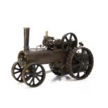 An Interesting and Early approx 1" scale scratch-built live steam Traction Engine by unknown