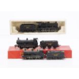 Three 00 Gauge kitbuilt SR black 0-6-0 Locomotives and tenders, 700 Class No 700, Q Class 541 and