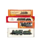 Hornby 00 Gauge SR green Steam Locomotives, early R350 Class L1 matt gloss, one step broken and