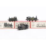 Wills Finecast 00 Gauge kitbuilt SR Tank Locomotives, SR green Class E1 'No 97, SR black Class G6 No