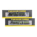 Graham Farish N Gauge Steam Locomotives and Tenders, two cased examples, LNER 372-385 A2 525 AH