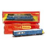 Tri-ang Hornby 'Electra' and 3-Car Blue Pullman, R351 BR blue EM2 twin pantograph 27000 'Electra'