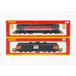 Hornby 00 Gauge Diesel Locomotives, R2416 Loadhaul black/orange Class 56 107 and R2289B Virgin