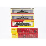 Hornby 00 Gauge County Class Locomotive Track Packs and Oxford Rail wagons with Steam Engine