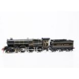 An Aster for Fulgurex Gauge 1 Live Steam GWR 'King George V' 4-6-0 Locomotive and Tender, factory-