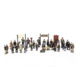 Collection of Hilco and other makers 0 Gauge and Gauge 1 Railway Figures and Platform Accessories,