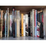 A collection of Horror, B movies, Science Fiction books, mostly Hammer Horror, various titles 'The
