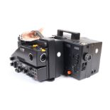 Three 8mm Sound Projectors, a Sanko Super 8 Sound 702, with 15-25mm f/1.3 lens, a Eumig S 905,