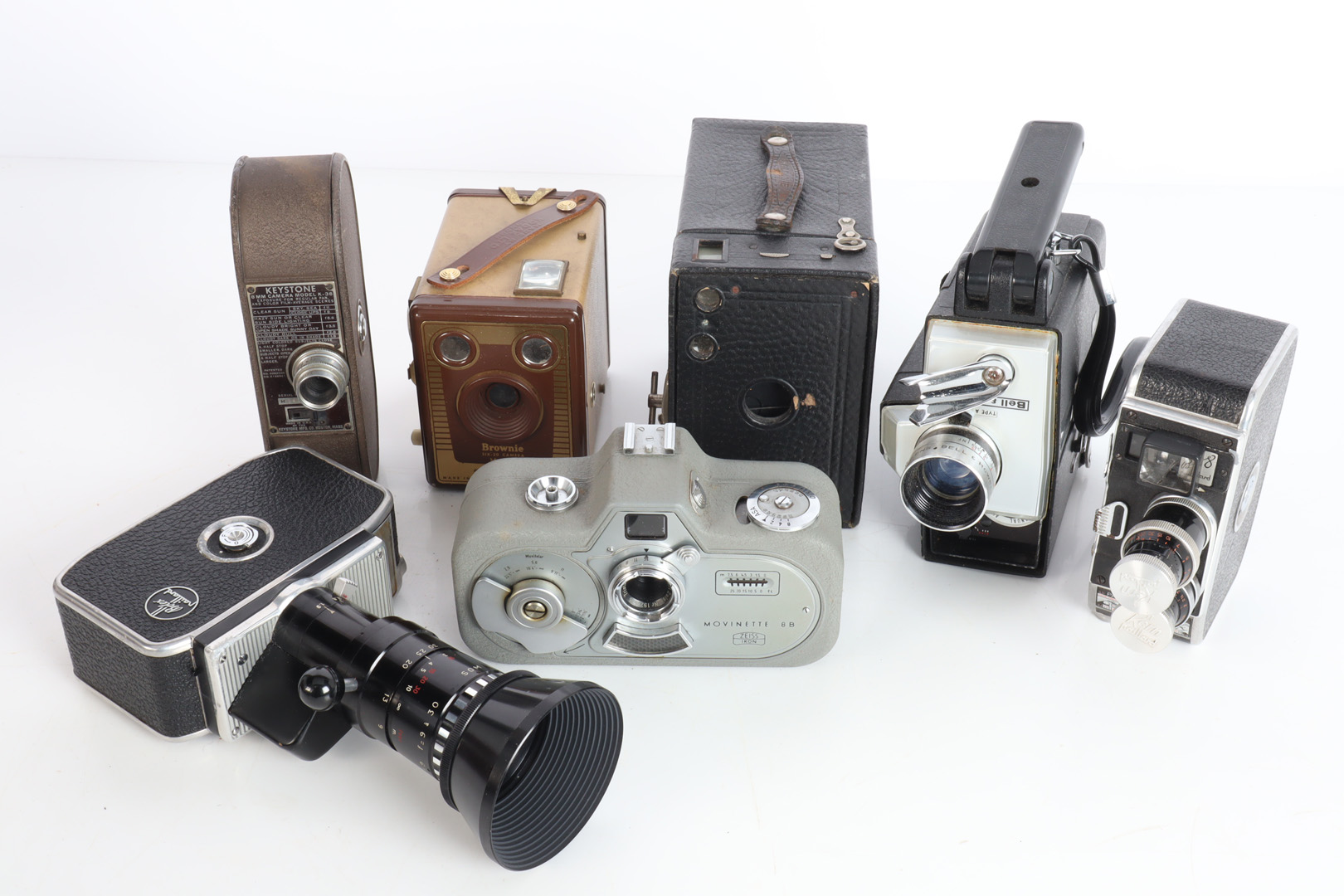 A Bolex P2 Zoom Reflex 8mm Motion Picture Camera, Auction