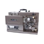 An Elf Lite EX-1500 16mm Sound Projector, with separate amp, both in cases, no lens present, G,