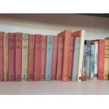 A collection of children's 1950s hardback novels, including Enid Blyton, Sydney Horler, and others