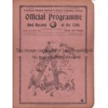 TOTTENHAM HOTSPUR Programme for the home London Combination match v. Millwall 23/11/1935, horizontal