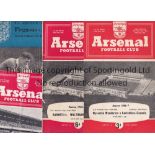 ARSENAL / AMATEUR CUP SEMI-FINALS Four programmes for matches at Highbury: Pegasus v Hendon 50/1