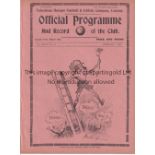 TOTTENHAM HOTSPUR Programme for the home London Combination match v. Bournemouth 1/2/1936, ex-