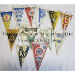 GERMAN PENNANTS ( WIMPEL ) A collection of 13 small German pennants for Bayern Munchen (2),