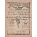 FULHAM V ARSENAL 1915 Programme for the South Eastern League match at Fulham 16/1/1915. The