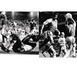 ARSENAL Thirty B/W action Press photos from the 1980's and 1990's including Michael Thomas after