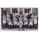 WILF MANNION / MIDDLESBROUGH & ENGLAND Twelve reprinted B/W photos including team groups when