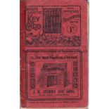 MIDDLESBROUGH V ARSENAL 1907 Programme for the League match at Middlesbrough 26/10/1907, tape on