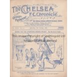 CHELSEA V ARSENAL 1935 / RECORD ATTENDANCE Programme for the League match at Chelsea 12/10/1935 in