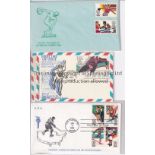 1984 OLYMPIC GAMES Collection of 18 postal covers issued by various American bodies , all