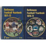 ROTHMANS The first two Rothmans Football Yearbooks both Hardbacks 1970/71 and 1971/72. Generally