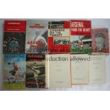 ARSENAL A collection of 10 Arsenal books. "Football Ambassador" 1946 (lacks dustwrapper), "