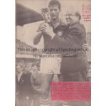 1958 FIFA WORLD CUP FINAL SWEDEN A 12-page supplement issue published in Brazil by ''A Gazeta