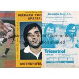 GEORGE BEST Three programmes including George Best on the line-up page: Dunstable Town v Luton