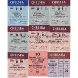 CHELSEA A collection of 17 Chelsea home tickets from the 1967/68 season v Fulham , Southampton ,