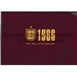 1966 ENGLAND WORLD CUP WINNERS "1966 - The 50th Anniversary" book published by Vision Sports