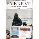 1953 MOUNT EVEREST Four items covering the conquest on Everest, The Times Everest Colour