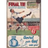 1932 FA CUP FINAL / ARSENAL V NEWCASTLE UNITED Programme with "April 1932" written on the cover