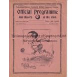 TOTTENHAM HOTSPUR Programme for the home London Combination match v. Northampton Town 26/12/1935,