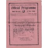 SPURS Programme Tottenham v Plymouth Argyle 7/4/1939. No writing. Fair to generally good