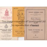 NON LEAGUE A collection of 25 Non League programmes from the 1950's to include Barnet , Basingtoke ,