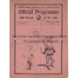 TOTTENHAM HOTSPUR V GRIMSBY ROWN 1934 Programme for the League match at Tottenham 26/12/1934 ,