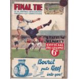 1932 FA CUP FINAL / ARSENAL V NEWCASTLE UNITED Programme for the match at Wembley. Very slightly