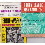 RUGBY LEAGUE A collection of 350 Rugby League programmes 1950's to 1980's mostly 1960's covering