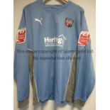 WOJCIECH SZCZESNY BRENTFORD SHIRT Player issue light blue with grey trimmings Brentford shirt,