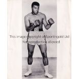 BOXING PRESS PHOTOS A collection of 24 Black & White Boxing Press Photos 1930's to 1960's mostly
