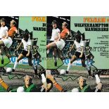 GEORGE BEST Twenty two programmes in which Best played or appeared in the line-up for Fulham.