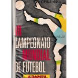 1962 FIFA WORLD CUP CHILE. A hardback version of the 196-page report published in Brazil by ''A