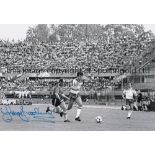 AUTOGRAPHED TREVOR BROOKING 1980 Photo 12" x 8" of Brooking in full length action during a 1-1