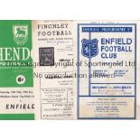 NON-LEAGUE FOOTBALL PROGRAMMES E - K Over 310 programmes from the 1960's with the home teams